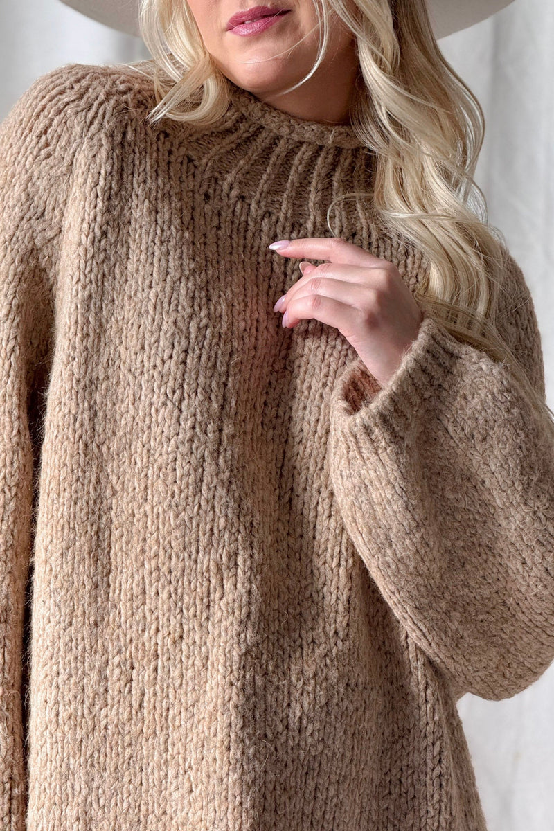 Tessa jumper, caramel