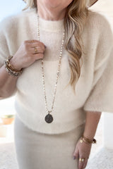 Love spell mohairneule, off white