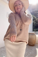 Theda knitwear, beige