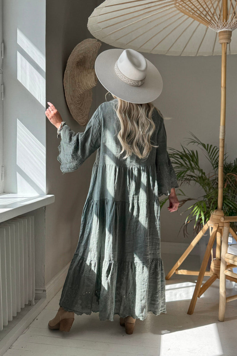 Vionne pellavamekko, camo