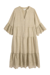 Vionne pellavamekko, cashmere