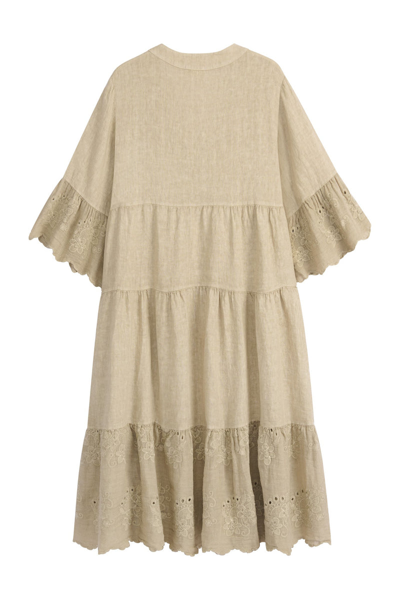 Vionne pellavamekko, cashmere