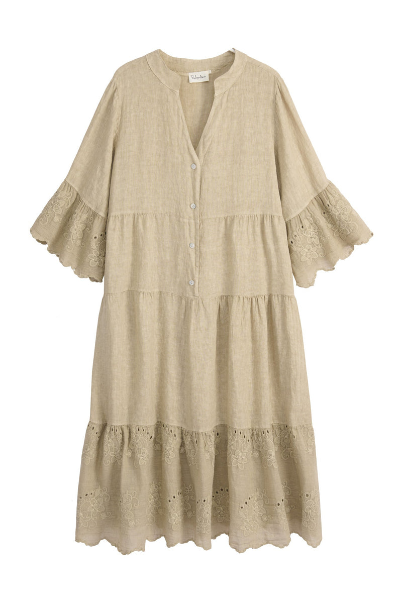 Vionne pellavamekko, cashmere