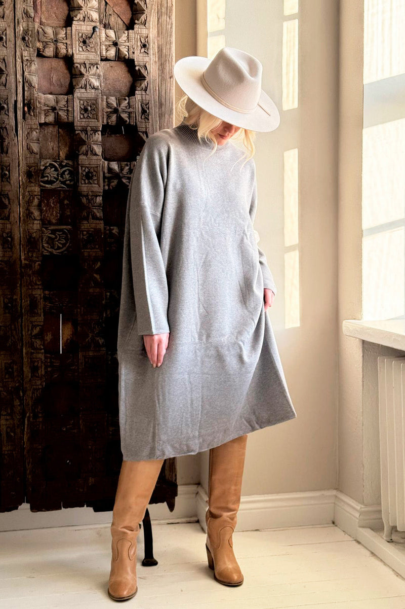 Vivella knitted dress grey