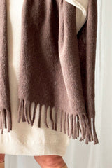 Warm Up poncho, taupe