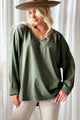 Wild Spirit cotton shirt, khaki