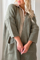 Wilona cardigan, sage