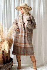 Winona wool coat, light grey