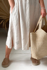 Yoko kaftan dress, sand