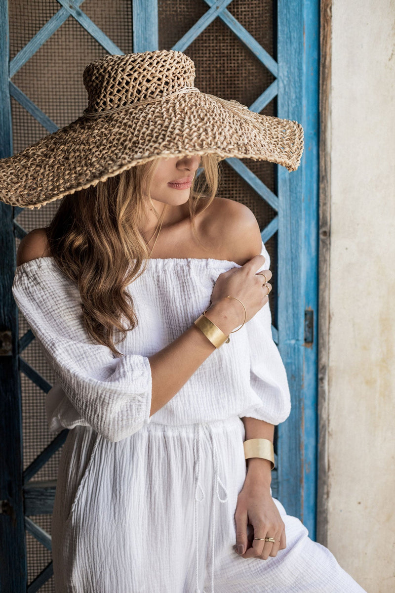 Zenni cotton top, white