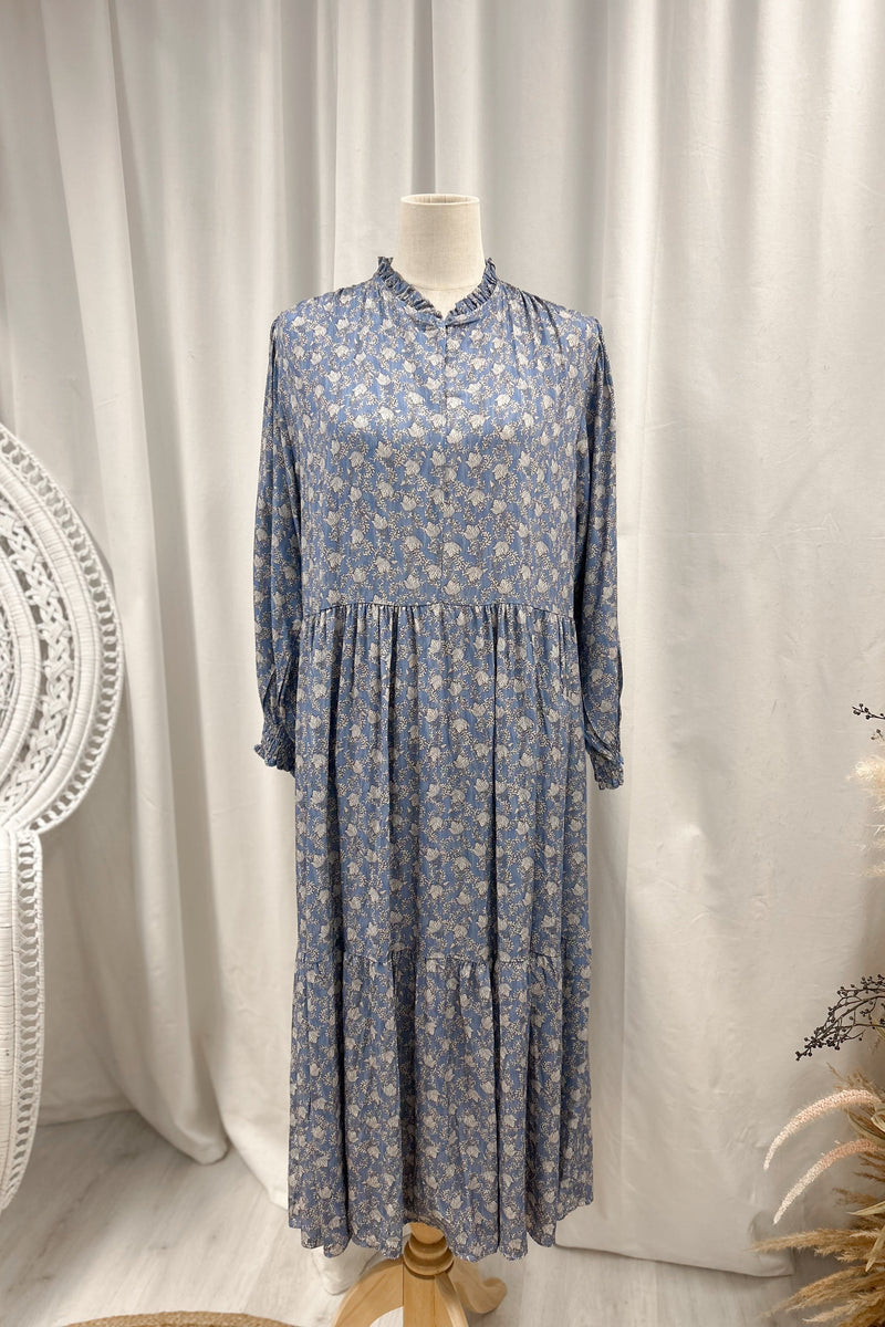 Eliana dress, blue