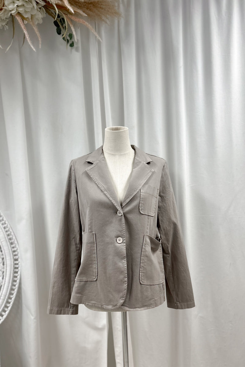 Frances jacket, taupe