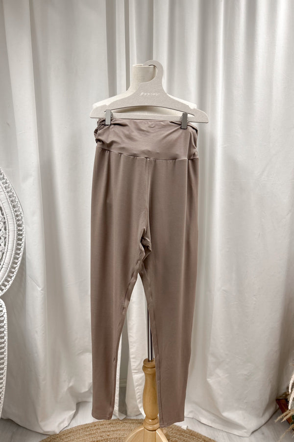 Bamboo Yoga housut, taupe