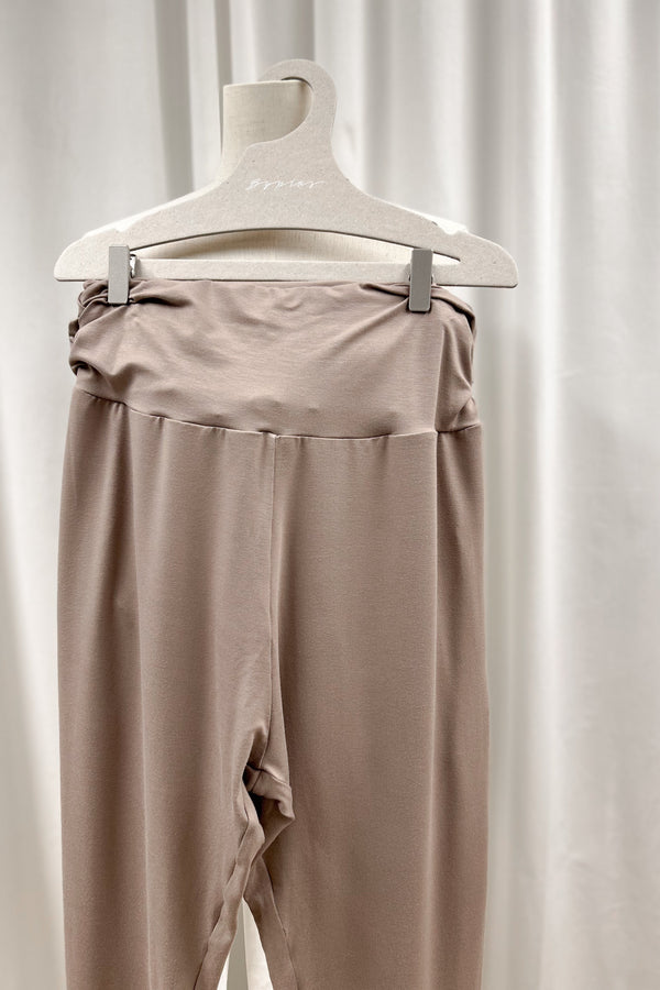 Bamboo Yoga housut, taupe