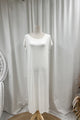 Bamboo Breeze dress, white