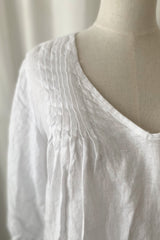 Corfu blouse, white