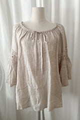 Rosalyn blouse, sand