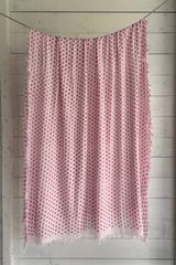 Bamboo huivi, dots pink