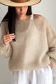 Bubble dream jumper, beige