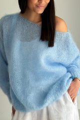 Bubble dream jumper, ice blue