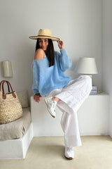 Bubble dream jumper, ice blue