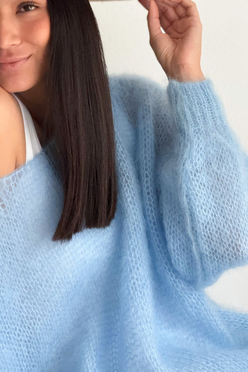 Bubble dream jumper, ice blue