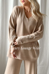 Sweetie V-neck jumper, beige