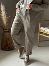 Casual chinos trousers, beige