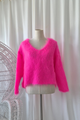 Cuteness jumper, hot pink