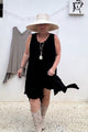 Dominga tunic, black