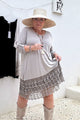 Margaret dress, taupe