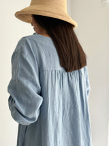 Norma pellavamekko, denim blue