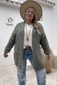Fey cardigan, sage green