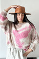 Eloria jumper, pink/brown