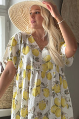 Sabine mekko, lemon print