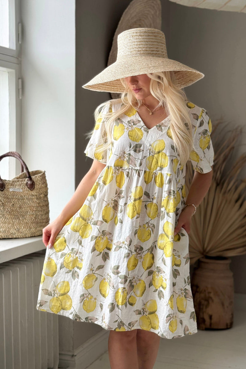 Sabine mekko, lemon print