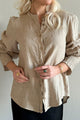 Ileana linen shirt, cashmere