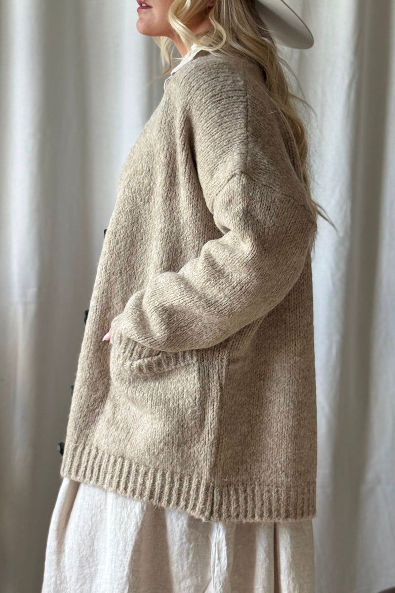Softy cardigan, beige