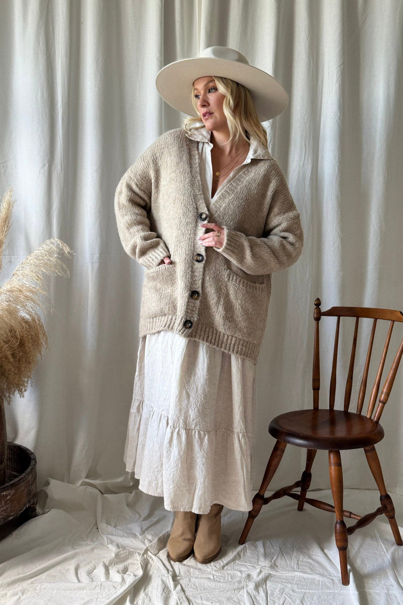 Softy cardigan, beige
