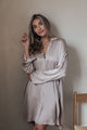 Satin luxe Velonna paita, silverpink