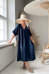 Yoko kaftaanimekko, navy