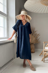 Yoko kaftaanimekko, navy
