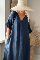 Yoko kaftaanimekko, navy