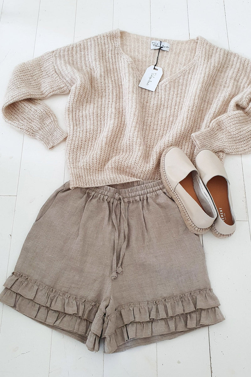 Dreams mohair knit, beige